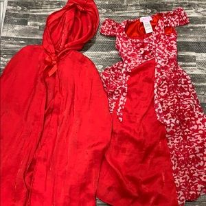 Red raiding hood costume